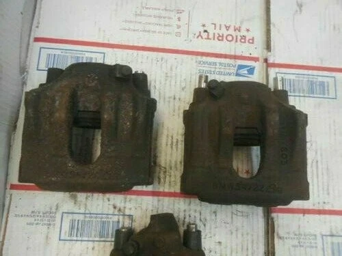 93-97 BMW E36 325i 325is OEM Juego de pinzas de freno delanteras (2) traseras (1) Foto 3 de 4