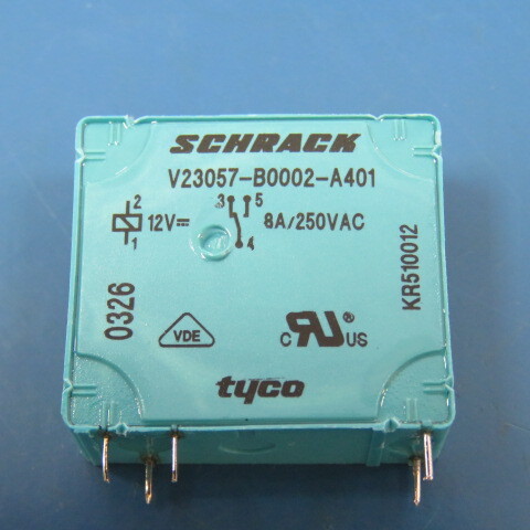 Schrack V23057-B0002-A401 SCHRACK POWER PCB RELAY CARD E, VERTICAL Schrack V23057-B0002-A401 SCHRACK POWER PCB RELAY CARD E, VERTICAL