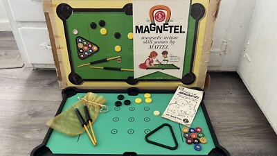 Vintage Mattel Magnetel Table Top Game 1961 Complete 
