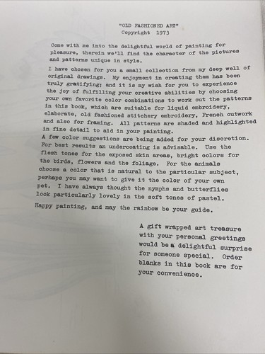 Old Fashioned Art Originals By A.J.F. Humula Unique And Unusual Patterns 1970s - Picture 10 of 21