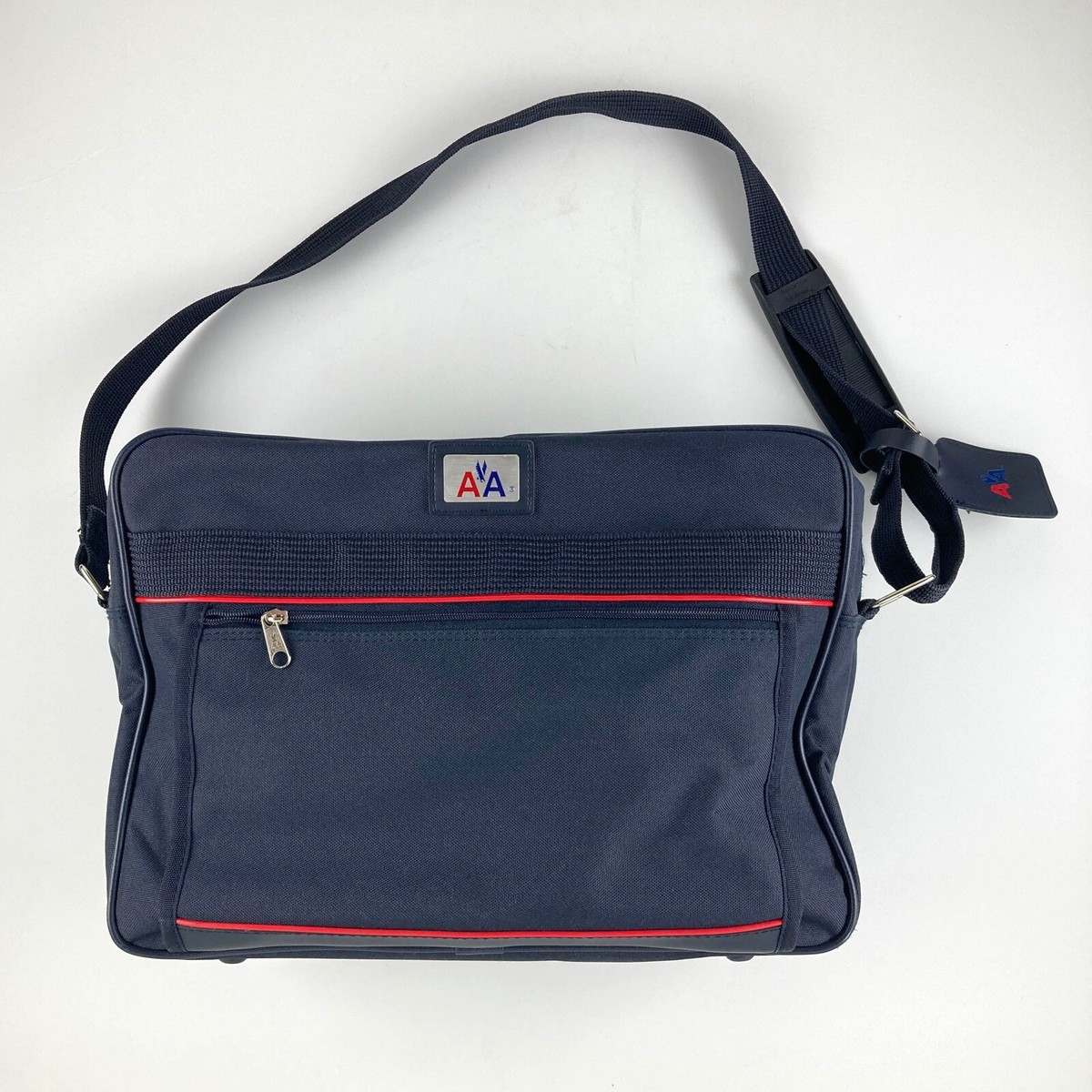 American Airlines Blue Carry On Luggage Bag by Ascot 12x16x6 | eBay