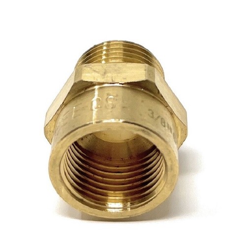 Adaptador macho G Thread (Metric BSPP) hembra a NPT - sin plomo (3/8"" x 3/8") - Imagen 10 de 10