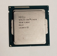 Intel Core i5-4570 3.20GHz SR14E Quad-Core Processor CPU Socket LGA1150 4th Gen