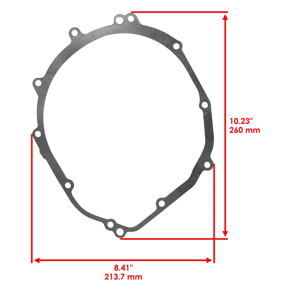 Junta de cubierta de embrague para Kawasaki Ninja ZX-12R ZX1200 2000 2001 2002 2003-2005 Foto 2 de 4