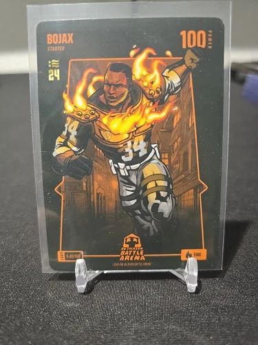 2024 Bo Jackson Battle Arena BoJax NSCC Exclusive Bo Jackson S01/100 Fire Weapon