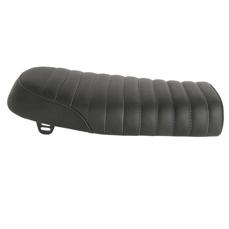 Asiento de sillín plano y jorobado vintage café racer para Kawasaki KZ 200 400 650 800 1000 Foto 4 de 4