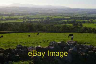 Photo 6x4 Looking to Bank Wood Lake District Peaks on the Horizon Kirkla c2006