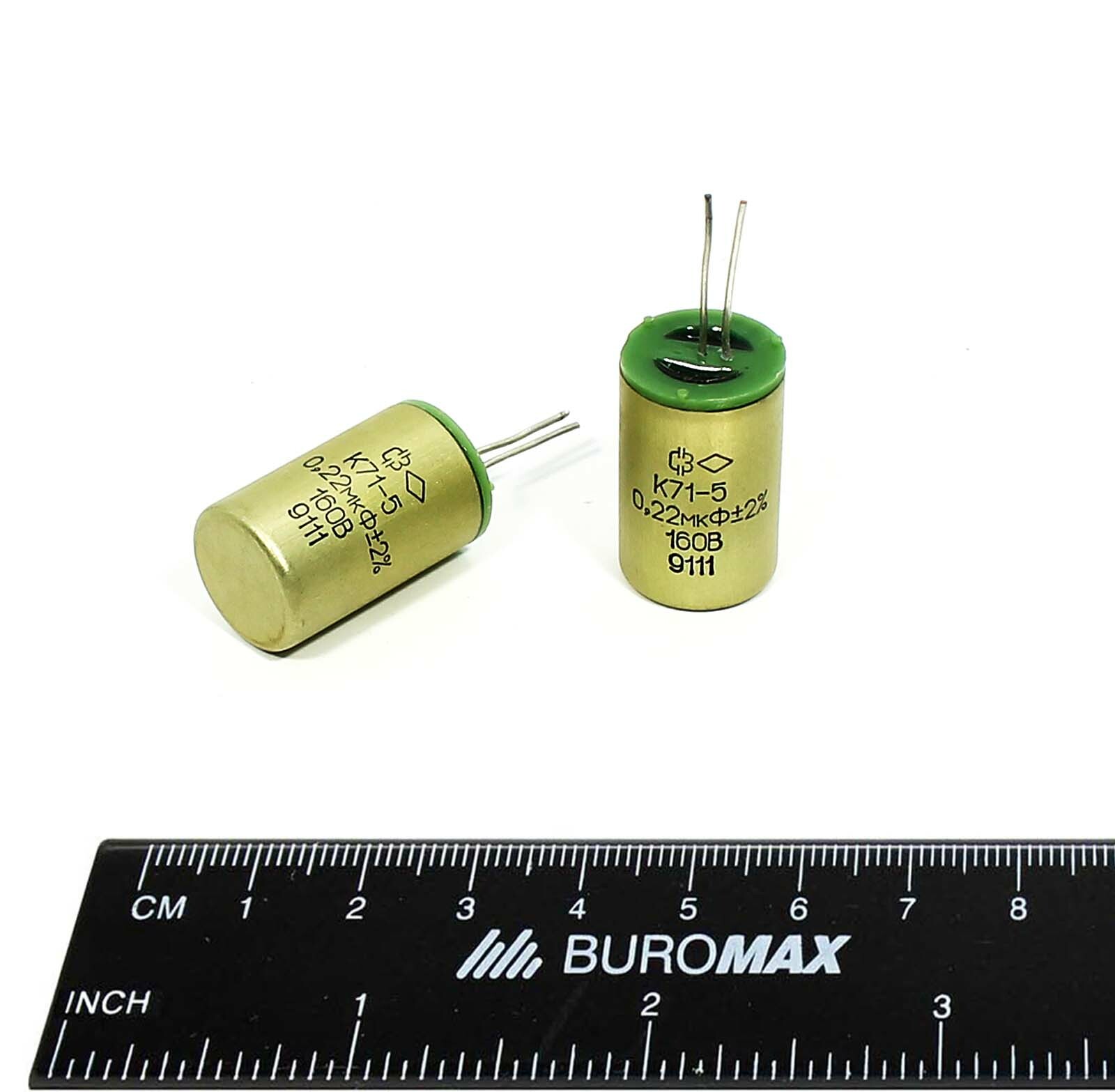 Polystyrene Capacitors 0.01uF 1uf 160V Variations K715 Audio HiEnd