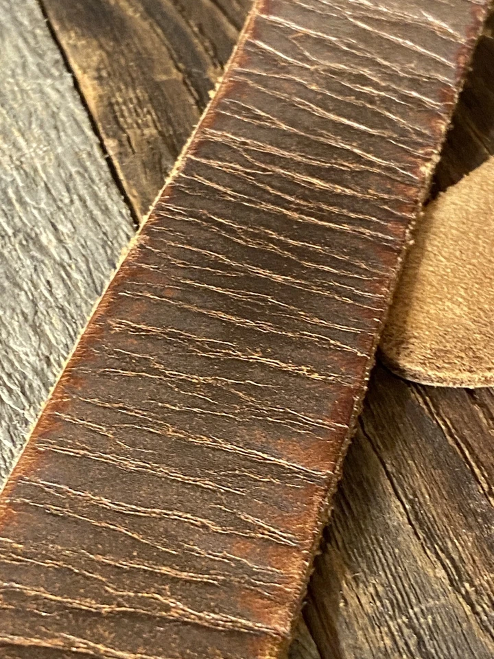 Cinturón de cuero American Eagle hebilla de latón marrón talla mediana para mujer’s Foto 4 de 4