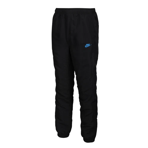 Mens New Nike Air Tracksuit Woven Cuffed 659479 Lightweight Polyester Black
