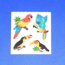 Tropical Birds Prismatic Sandylion Sticker Mod