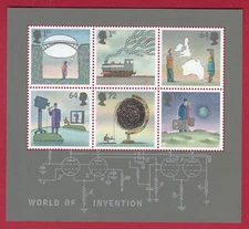 GB 2007 - World of Invention, Miniature Sheet, MS2727 - MNH