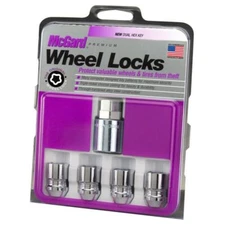 McGard Wheel Lock Nut Set - 4pk. (Cone Seat) M12X1.25 / 19mm & 21mm Dual Hex