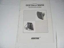 KORTEK COLOR VIDEO GAME MONITOR MANUAL KTW-N 26"