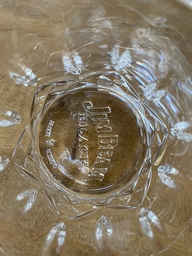 Jim Beam Black High Ball Rock Glass Set of 6