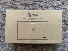 AUKEY TOUCH CONTROL LIGHT SWITCH! Model PA-L1A, BRAND NEW Factory Sealed