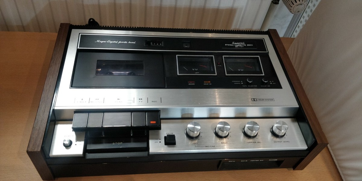 Sansui SC-737 Stereo Cassette Deck (1975-76) | eBay
