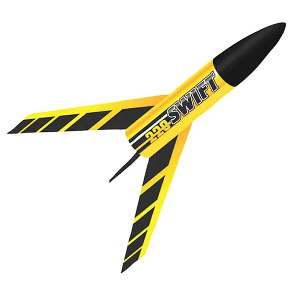 New Estes Rockets 220 Swift Flying Model Rocket Kit Skill Level 2 EST0810 - Image 2 of 4