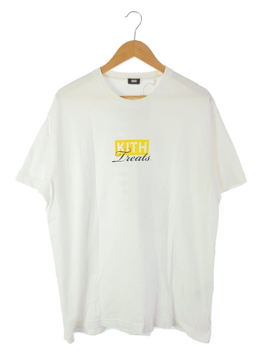 KITH T-shirt L cotton White kht030087 Used | eBay