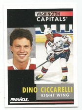 DINO CICCARELLI 1991-92 PINNACLE CARD NEAR MINT+ CONDITION