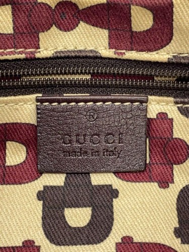 GUCCI shoulder bag Abby Guccissima leather brown leather BRW - Picture 5 of 8