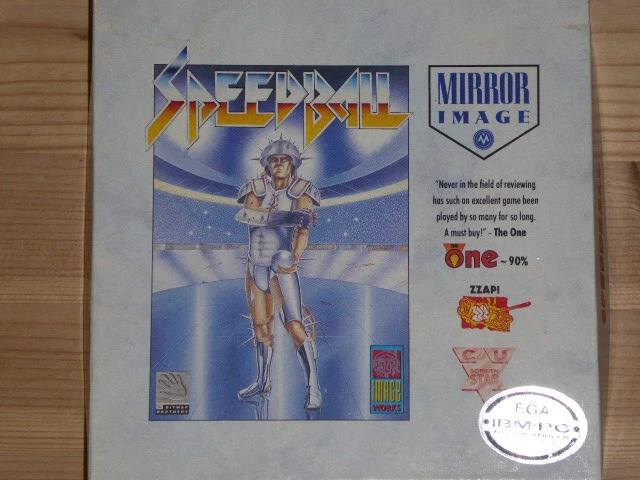 Reel 1 und 2 SPEED-BALL EGA PC/IBM 2 x 5,25" Floppy in guten Zustand