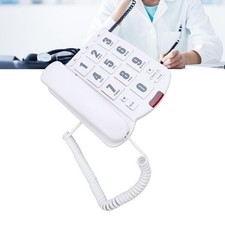 Téléphone Fixe à Grosses Touches Rapide Pour Séniors Pour Appels Faciles