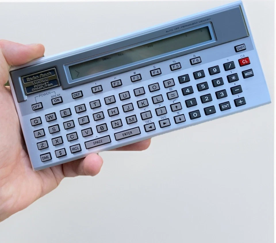 Mint Radio Sharp TRS-80 PC-2 Calculator Pocket Computer PC2 - Image 2 of 4