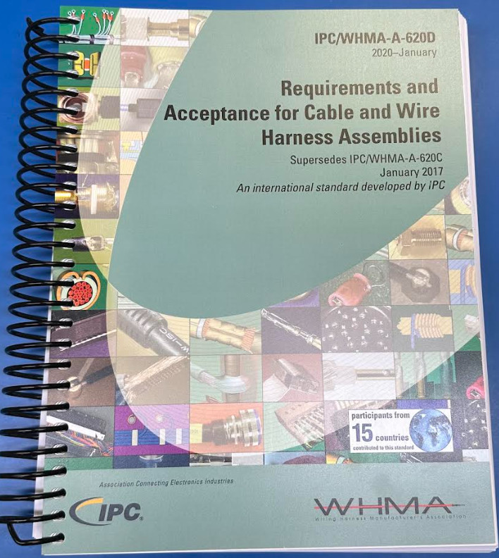 IPC WHMA-A-620D Requirements & Acceptance for Cable and Wire Harness Assemblies
