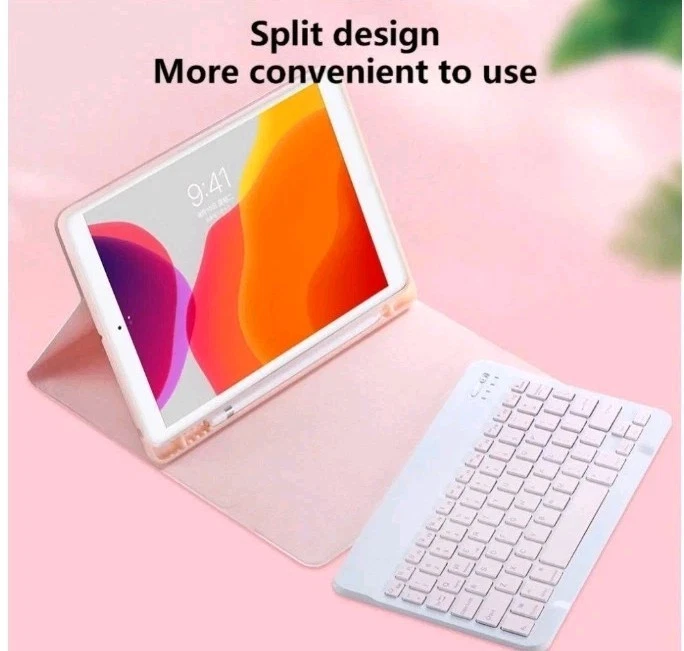 iPad Case with Keyboard, For Ipad 10.2/Air 3/Pro 10.5 - Image 4 of 4