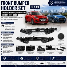 For Suzuki Swift Swift Dzire 3rd Gen 2017-2025 Front Bumper Holder Set Lh Rh