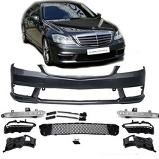 Mercedes W221 Front Stoßstange ohne PDC+ LED Tagfahrlicht + Zubehör für S65 AMG Mercedes W221 Front Stoßstange ohne PDC+ LED Tagfahrlicht + Zubehör für S65 AMG