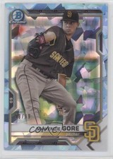 2021 Bowman Sapphire Edition Aqua Refractor 58/99 Mackenzie Gore #BCP-105 6u5