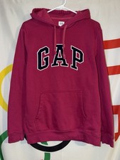 Gap Hoodie Small Pullover Fleece Sweatshirt Unisex Pink