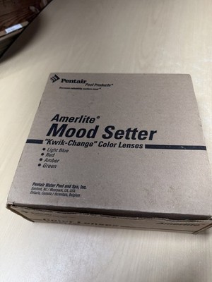 Pentair Pool Products Amerlite Mood Setter ''Kwik-Change''  3 pc. Colored Lenses