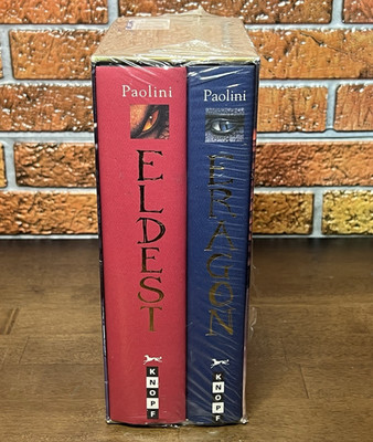 Eldest & Eragon First Boxed Edition Christopher Paolini Inheritance Books 1 & 2