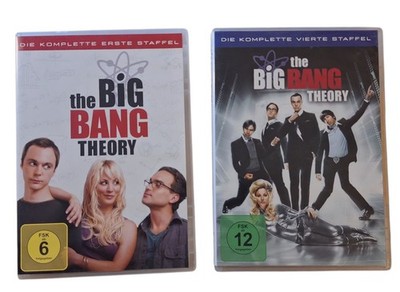 DVD - The Big Bang Theory Staffel 1 & 4 +++ guter Zustand