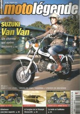 MOTO LEGENDE N°187 SUZUKI VAN VAN / DUCATI 750 / CIGARE TEXAN / MORINI 125 H