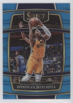 2021 Panini Select Concourse Light Blue Prizm 167/299 Donovan Mitchell #83 11b8