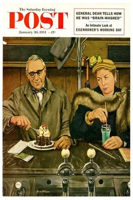 The Saturday Evening Post (1954) Art Print - 24x36  - Rare Reprint   !