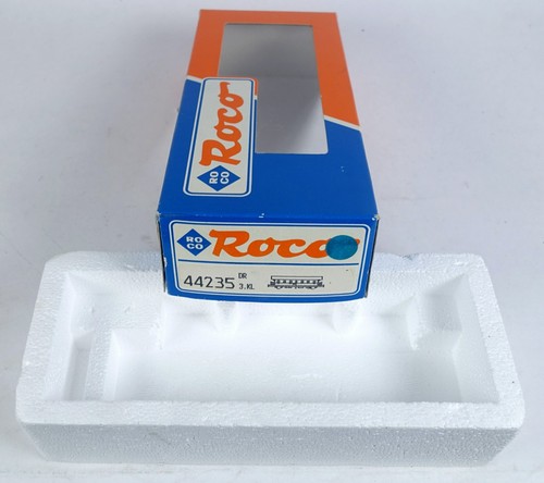 ROCO 44235 LEERKARTON Personenwagen 2 Achsen DR Spur H0 OVP HO Leerverpackung !! | Zustand: Gebraucht