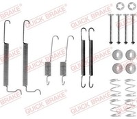 Quick Brake ZubehöRsatz, Bremsbacken 105-0744 FüR Opel