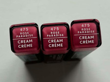 Covergirl Exhibitionist Creme Lipstick 475 Rose Paradise Lot of 3