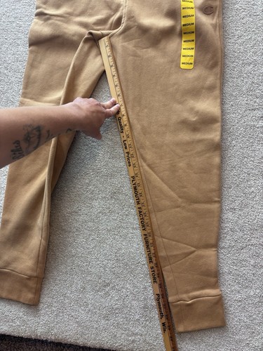 Champion Reverse Weave Jogger Sweatpants Men’s MEDIUM Whole Wheat Brown NEW - Picture 9 of 9