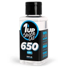 1Up Racing 100650 - Pure Silicone Shock Oil, 100ml, 650 CST (50wt)