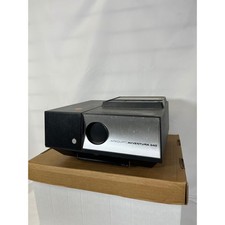 Airequipt Avventura 340 Vintage 2x2 Slide Projector Model 301 Black Silver