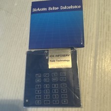 NEW VTG DISKETTE SOLAR CALCULATOR 3.5 BLACK F...