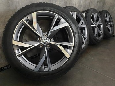 Skoda Enyaq iV 50 60 Taurus Alufelgen Winterreifen 235/50 R 20 NEU 5LA601025F