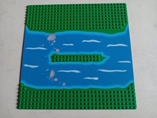LEGO  BASEPLATES 32X32 STUD 10"X10" ISALND & RIVER PATTERN 6552