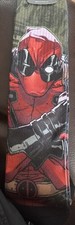 Bioworld Marvel Crew Socks Deadpool Size 10-13 Men 8-12 - NEW Rare